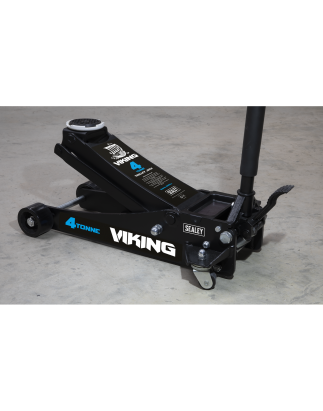 Viking Low Profile Professional Trolley Jack with Rocket Lift 4 Tonne