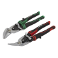 Premier High Leverage Offset Aviation Tin Snip Set 2pc