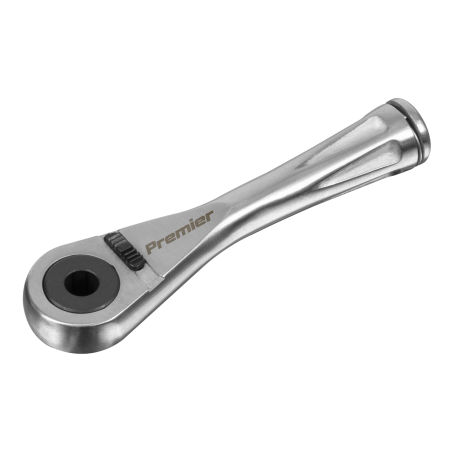 Bit Driver Ratchet Micro 1/4"Hex Stainless Steel