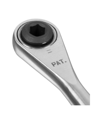 Bit Driver Ratchet Micro 1/4"Hex Stainless Steel