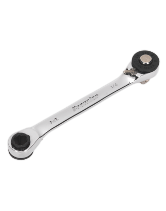 Ratchet Spanner 1/4"Hex x 5/16"Hex Drive with 1/4"Sq Drive Adaptor