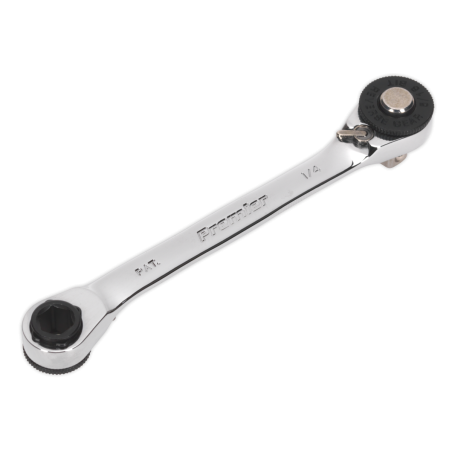 Ratchet Spanner 1/4"Hex x 5/16"Hex Drive with 1/4"Sq Drive Adaptor