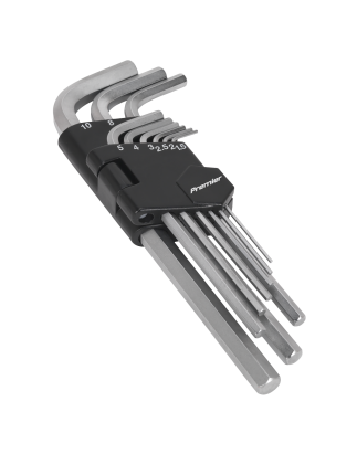 Hex Key Set 9pc Long Metric