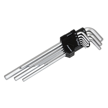 Hex Key Set 9pc Extra-Long Metric