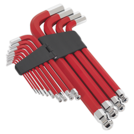 Jumbo Ball-End Hex Key Set 13pc Anti-Slip - Metric