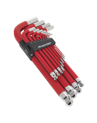 Jumbo Ball-End Hex Key Set 13pc Anti-Slip - Metric