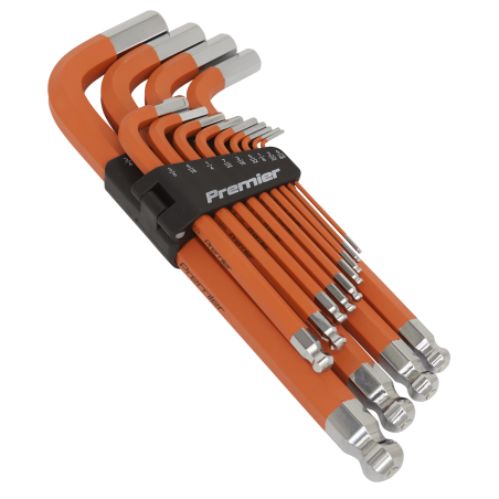 Jumbo Ball-End Hex Key Set 13pc Anti-Slip - Imperial