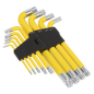 Jumbo Spline Key Set 9pc Anti-Slip