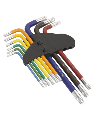 TRX-Star* Key Set 9pc Colour-Coded Long