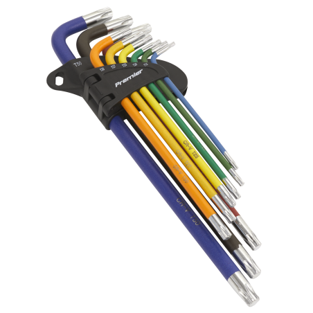 TRX-Star* Key Set 9pc Colour-Coded Extra-Long