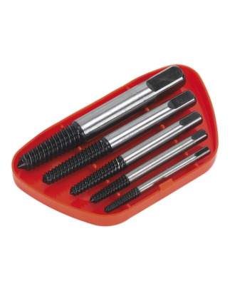 Helix Type Screw Extractor Set 5pc