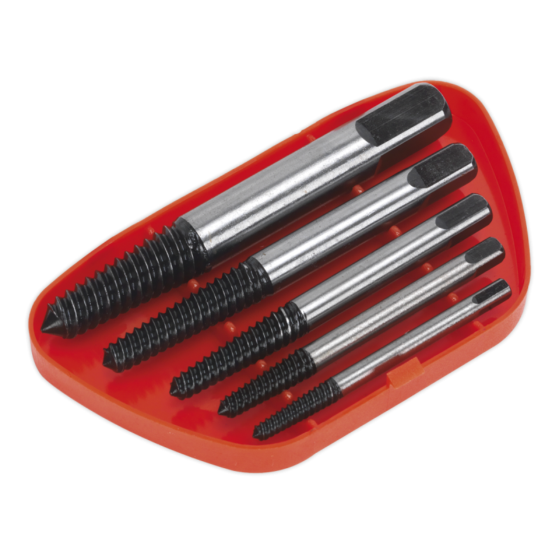 Helix Type Screw Extractor Set 5pc