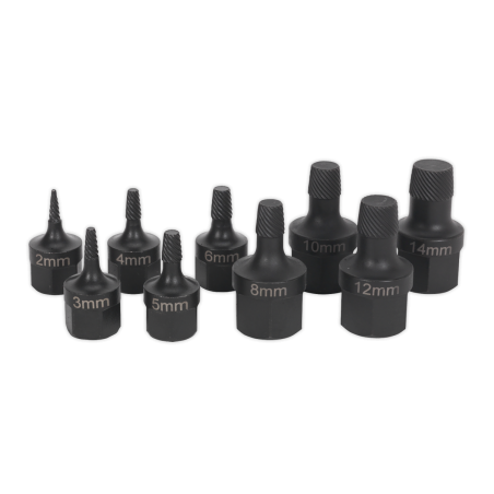 Stud Extractor Set 9pc