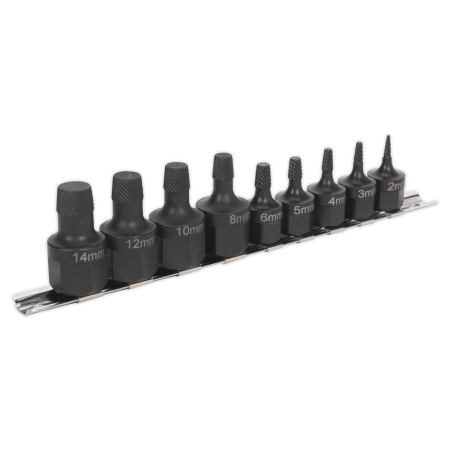 Stud Extractor Set 9pc