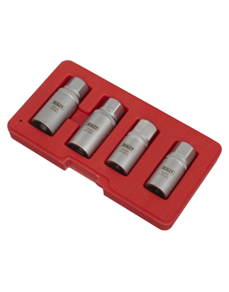 Metric Stud Extractor Set 1/2"Sq Drive 4pc