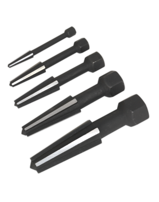 Double Edge Screw Extractor Set 5pc