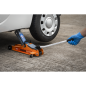 Low Profile Short Chassis Trolley Jack 2 Tonne - Orange