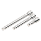 Wobble/Rigid Extension Bar Set 3pc 1/2"Sq Drive