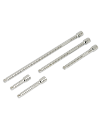 Wobble Extension Bar Set 5pc 1/4"Sq Drive