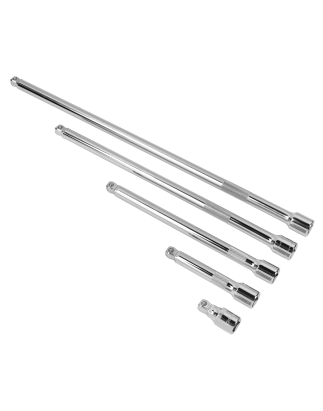 Wobble Extension Bar Set 5pc 1/2"Sq Drive