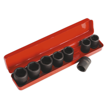 Impact Socket Set 8pc 3/4"Sq Drive Metric