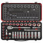 Socket Set 3/8"Sq Drive 32pc - Premier Platinum