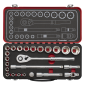 Socket Set 1/2"Sq Drive 24pc -  Premier Platinum