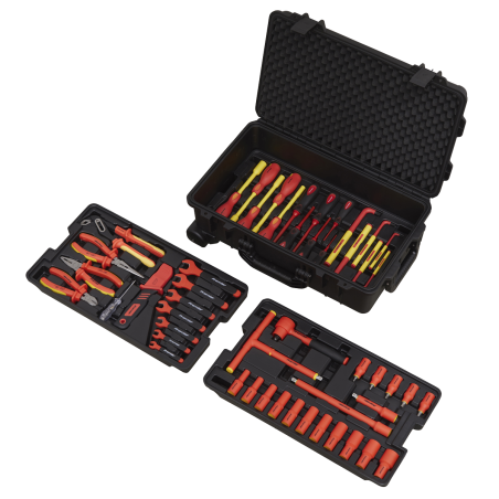 1000V Insulated Tool Kit 3/8"Sq Drive 50pc