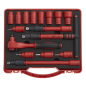 Insulated Socket Set 16pc 3/8"Sq Drive 6pt WallDrive® VDE Approved