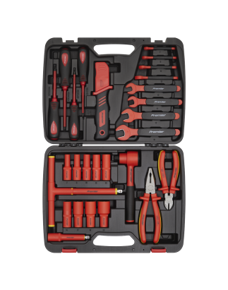 Kit d'outils isolés 1 000 V, 27 pièces, approuvé VDE