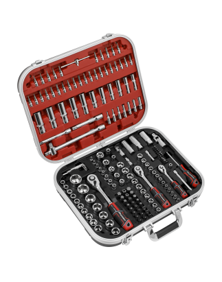 Socket Set 172pc 1/4", 3/8" & 1/2"Sq Drive WallDrive®