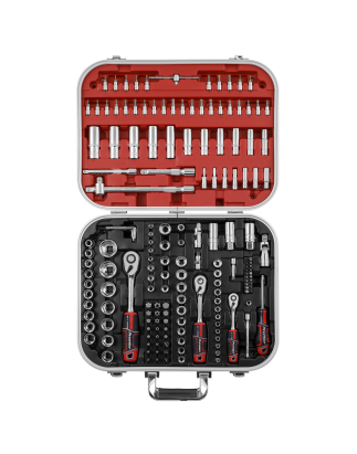 Socket Set 172pc 1/4", 3/8" & 1/2"Sq Drive WallDrive®