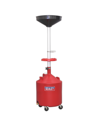 Gravity Discharge Mobile Oil Drainer 80L