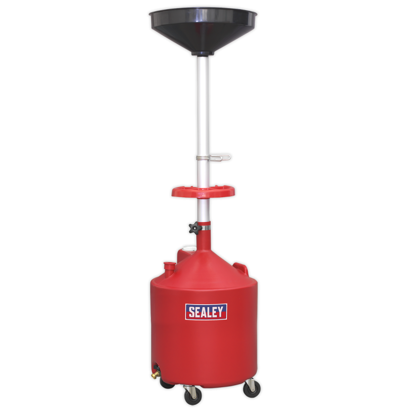 Gravity Discharge Mobile Oil Drainer 80L