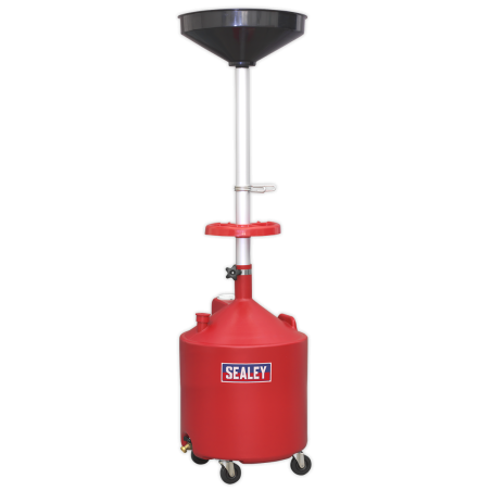 Gravity Discharge Mobile Oil Drainer 80L