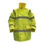 Veste jaune haute visibilité Worksafe® avec doublure matelassée - Grand