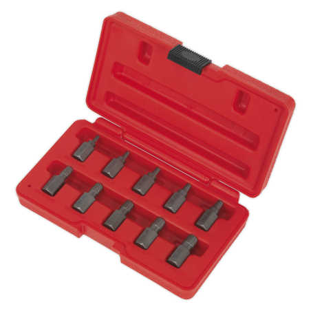 Multi-Spline Screw Extractor Set 10pc