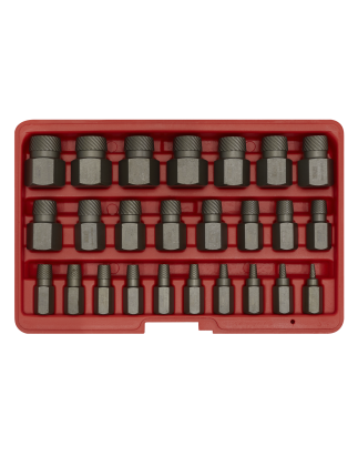 Multi-Spline Screw Extractor Set 25pc