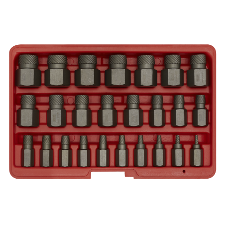 Multi-Spline Screw Extractor Set 25pc