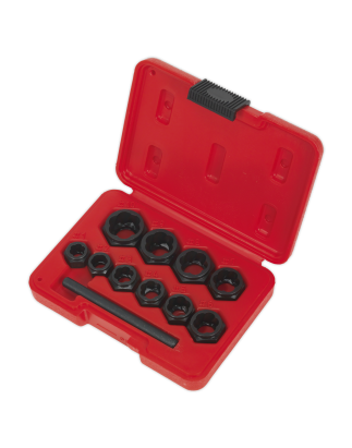 Spanner Type Bolt Extractor Set 11pc