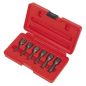 Screw Extractor Set 3/8"Sq Drive 6pc