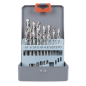 Left-Hand Spiral Drill Bit Set 19pc