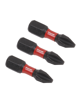 Phillips #2 Impact Power Tool Bits 25mm - 3pc