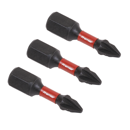 Pozi #1 Impact Power Tool Bits 25mm - 3pc