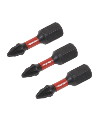 Pozi #1 Impact Power Tool Bits 25mm - 3pc