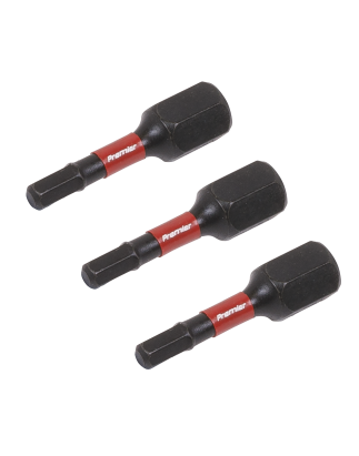 Embouts pour outils électriques à percussion hexagonaux 3 mm 25 mm - 3 pièces