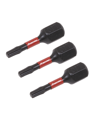 Embouts pour outils électriques à percussion TRX-Star* T10 25 mm - 3 pièces