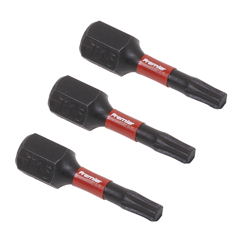 Embouts pour outils électriques à percussion TRX-Star* T15 25 mm - 3 pièces