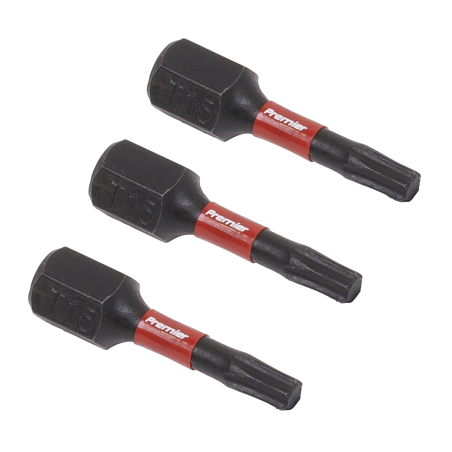 Embouts pour outils électriques à percussion TRX-Star* T15 25 mm - 3 pièces