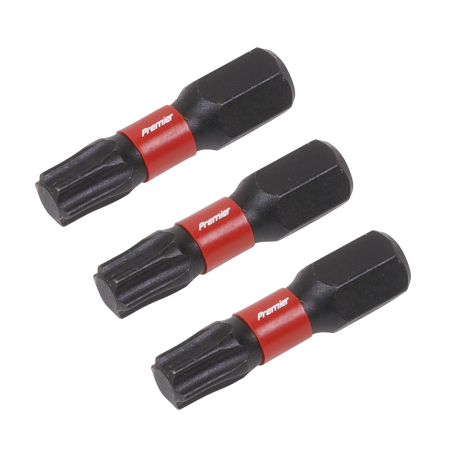 Embouts pour outils électriques à percussion TRX-Star* T30 25 mm - 3 pièces